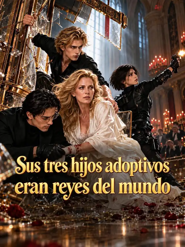 Sus tres hijos adoptivos eran reyes del mundo poster
