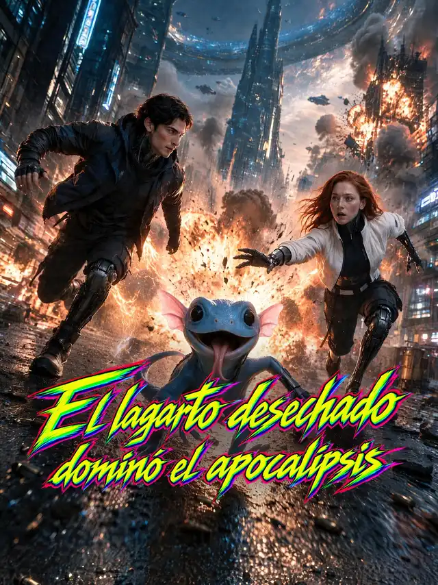 El lagarto desechado dominó el apocalipsis poster