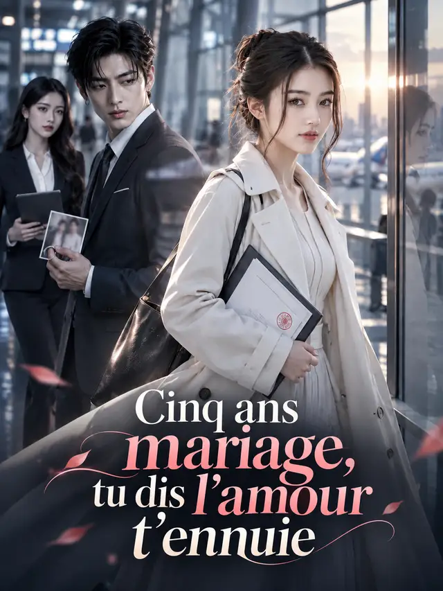 Cinq ans mariage, tu dis l’amour t’ennuie poster