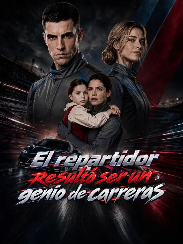 El repartidor resultó ser un genio de carreras poster